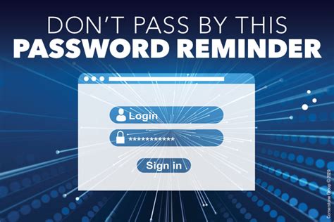 Password reminder .